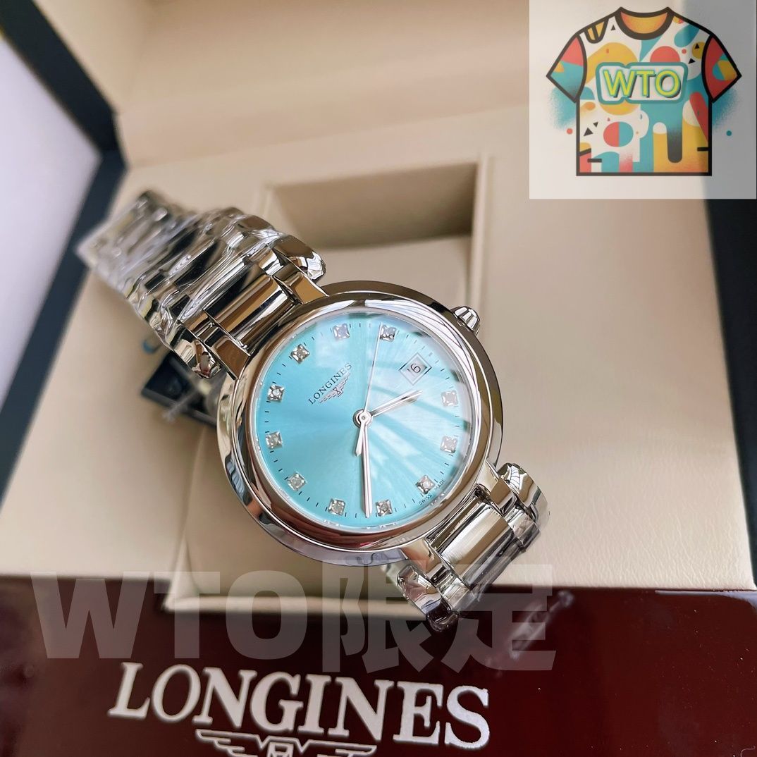 LONGINES ロンジン レディース腕時計 30mm｜ダイヤモンド文字盤×スイス