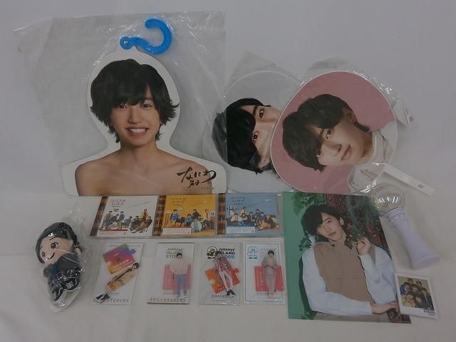 中古品 なにわ男子 道枝駿佑 のみ フォトハンガー 他 アクリルスタンド