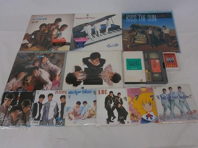 少年隊　VHS ビデオ　CD　パンフレット　セット 少年隊 VHS ビデオ CD パンフレット セット Yahoo!オークション