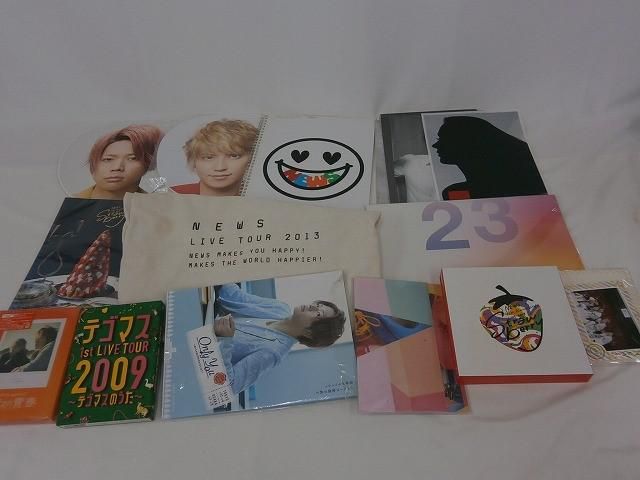 中古品 NEWS 増田貴久 テゴマス 他 パンフレット ショッピングバッグ