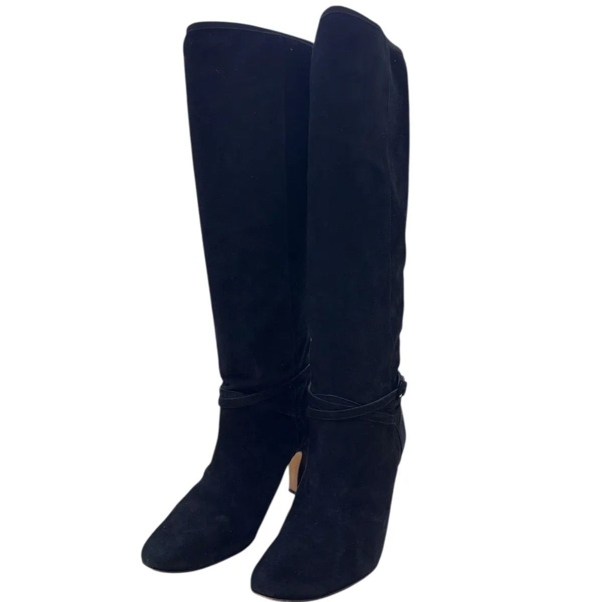 repetto レペット ロングブーツ スウェード ブラック 39 24.5-25cm