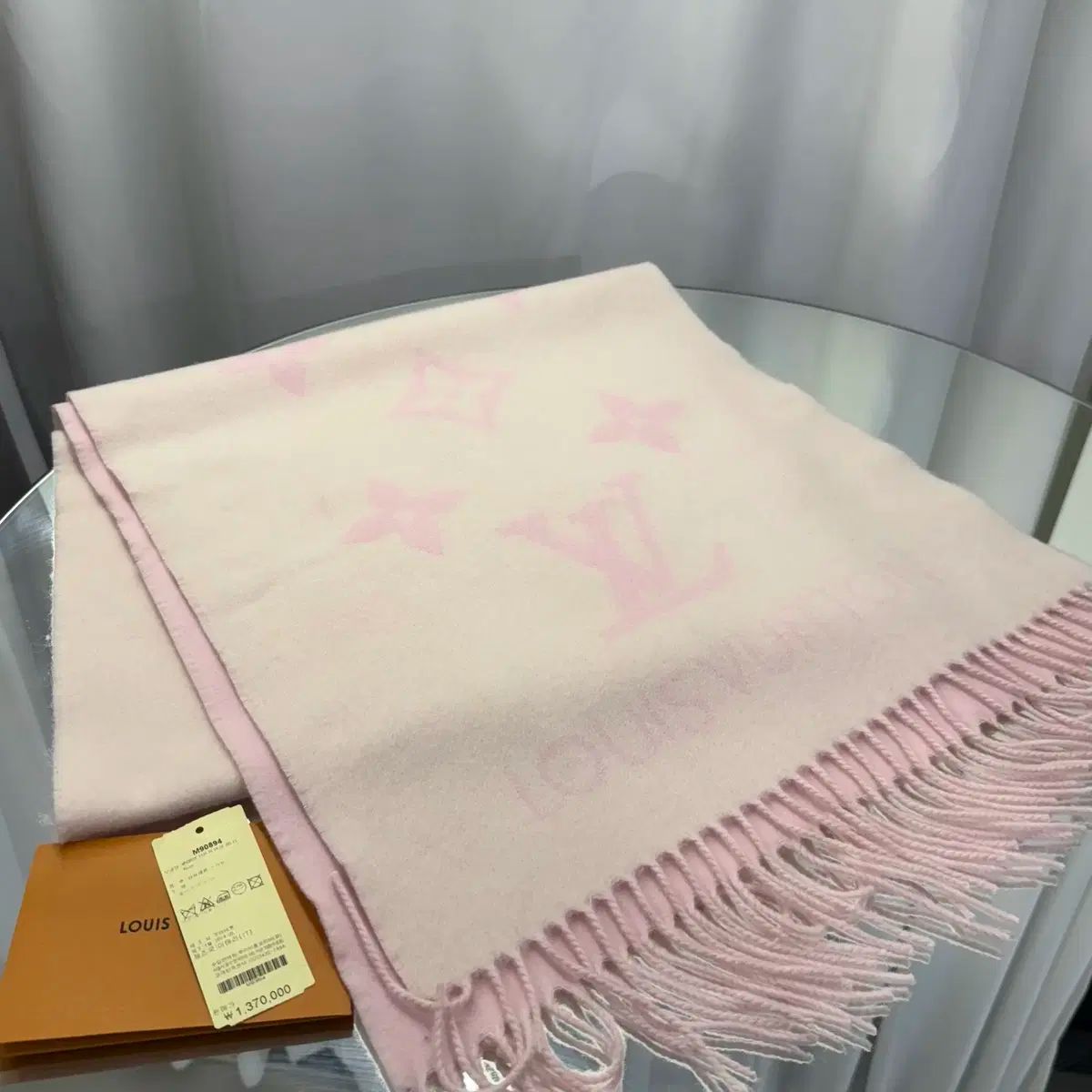 ルイヴィトン レイキャビク スカーフ カシミア マフラー M90894