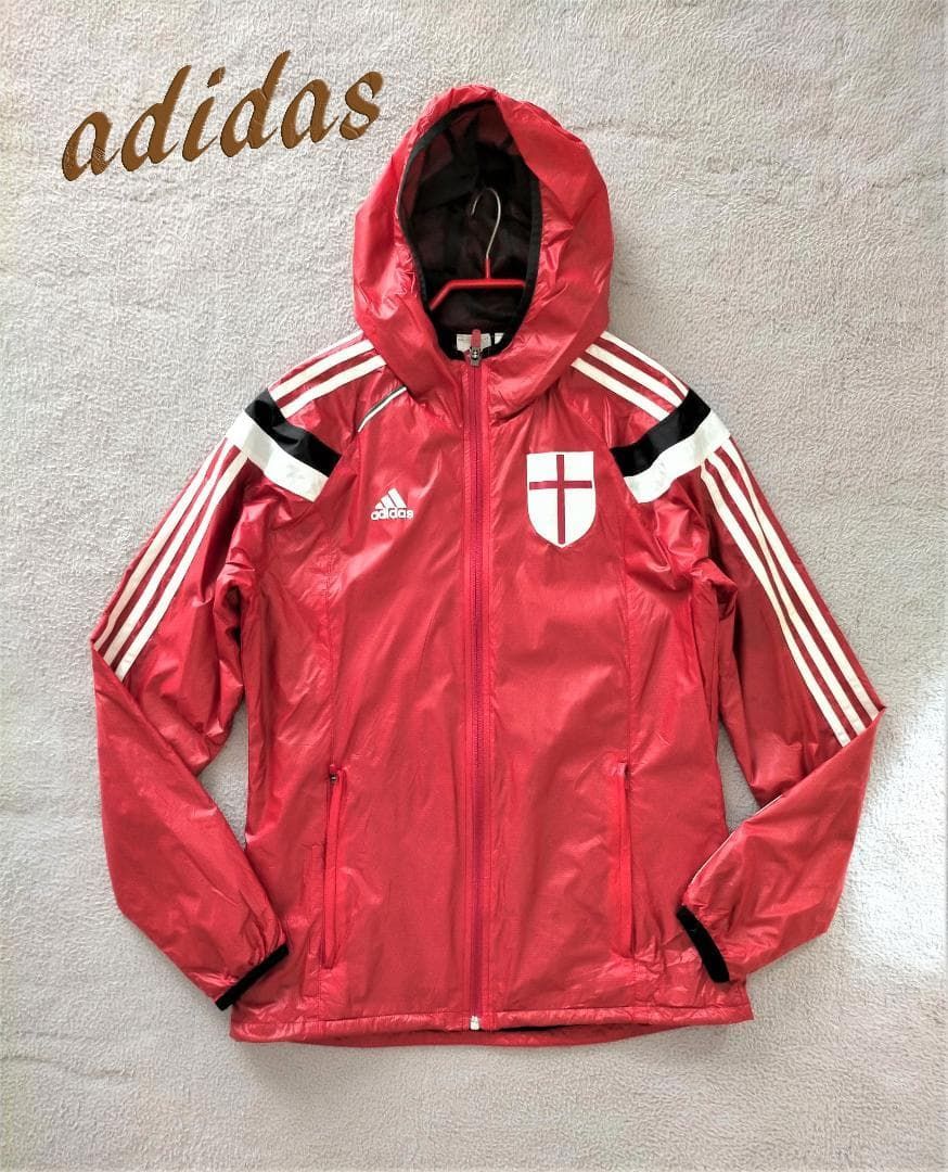 adidas アディダス ナイロンジャケット M - メルカリ