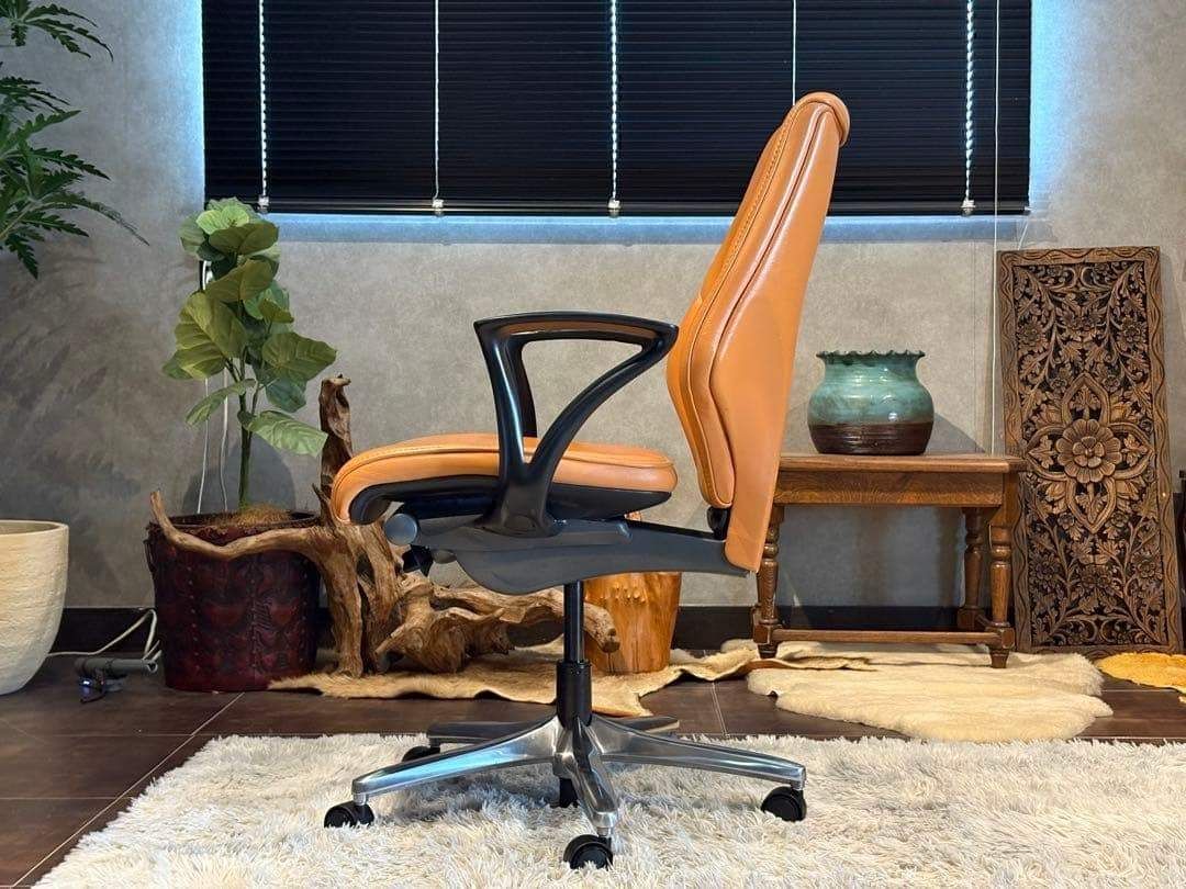 ④ジロフレックス 64 giroflex デスクチェア　ミッドセンチュリー IN ⑤ジロフレックス 64 giroflex デスクチェア ミッドセンチュリー IN