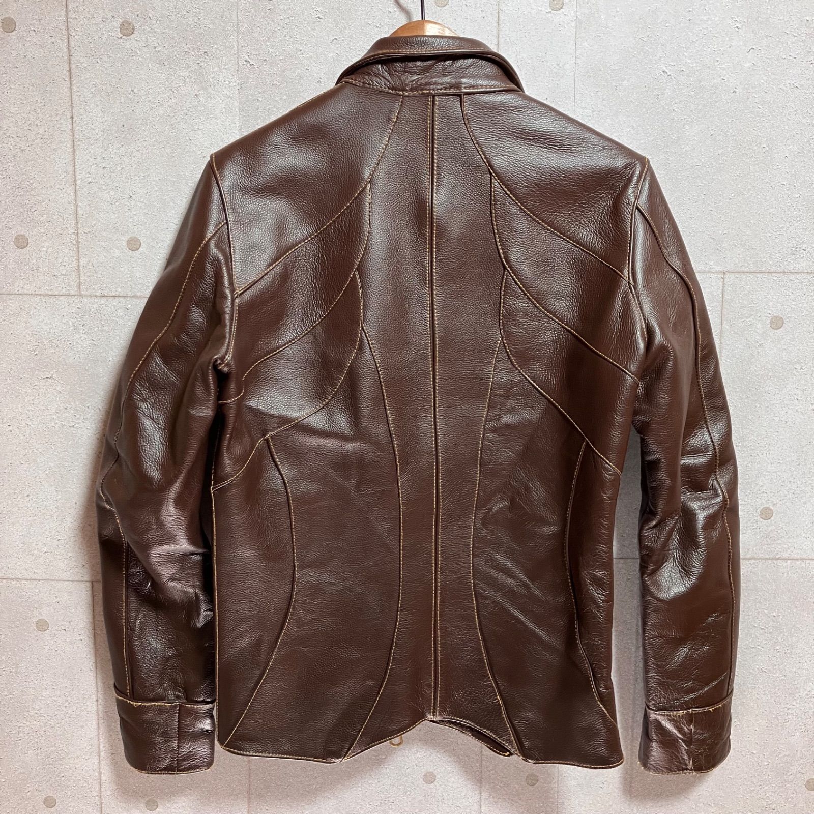 blutenblatt ブリューテンブラット カウレザー ジャケット ブルゾン