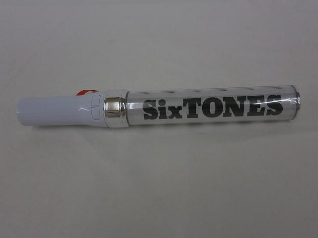 中古品 SixTONES ペンライト CHANGE THE ERA -201ix- 外装なし - メルカリ