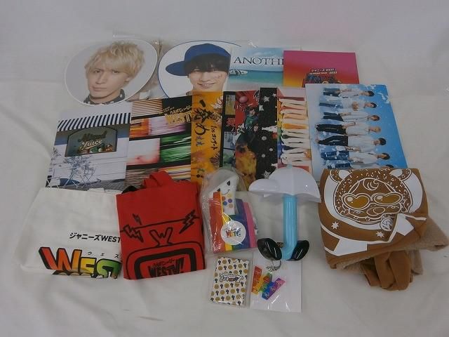 中古品 WEST. 藤井流星 ツアーグッズ 他 ショッピングバッグ ペン
