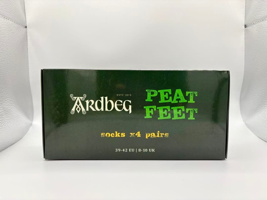 【未使用/箱付】ARDBEG（アードベッグ） PEAT FEET 4足セット