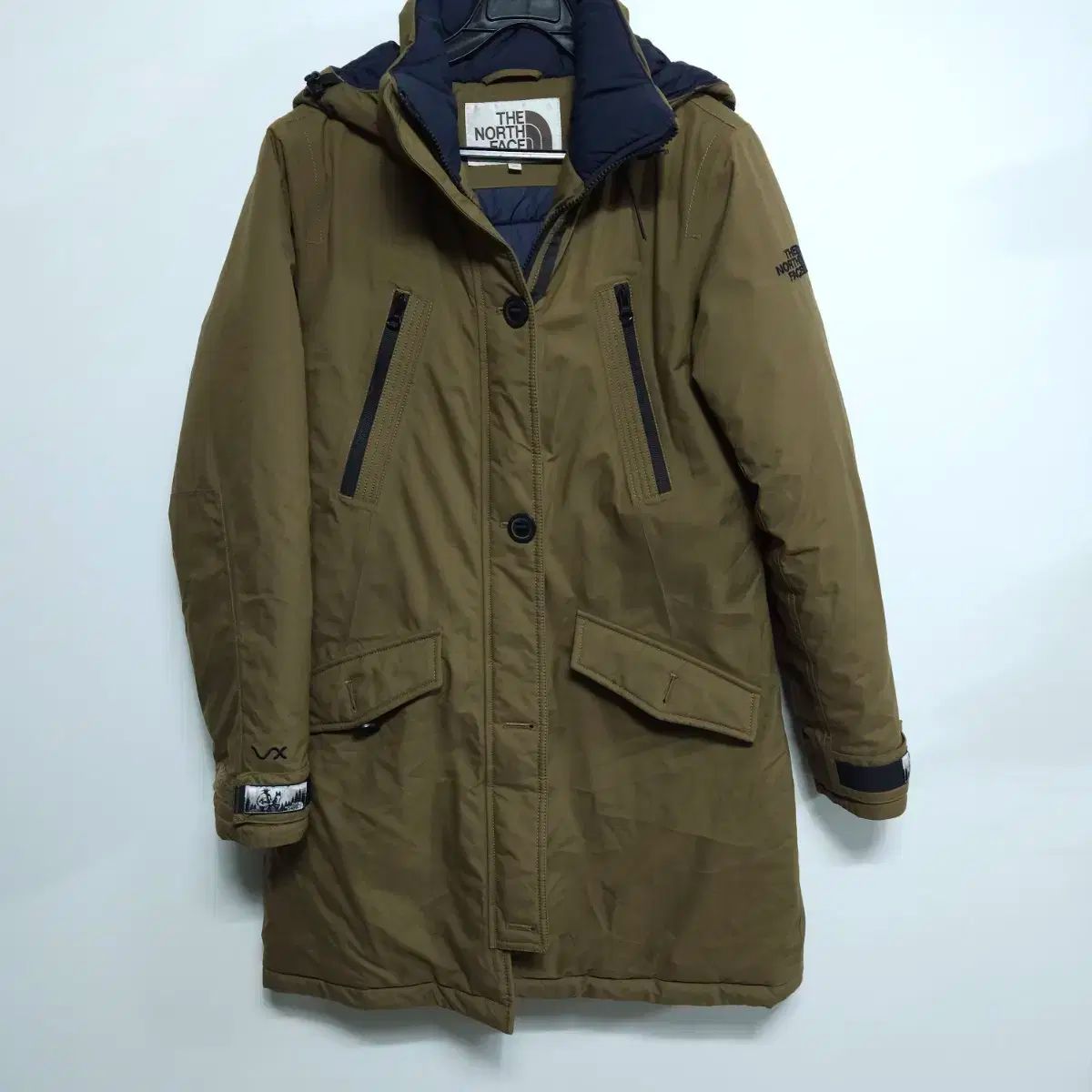 44 55サイズ THE NORTH FACE ザノースフェイス カーキブラウン ロング