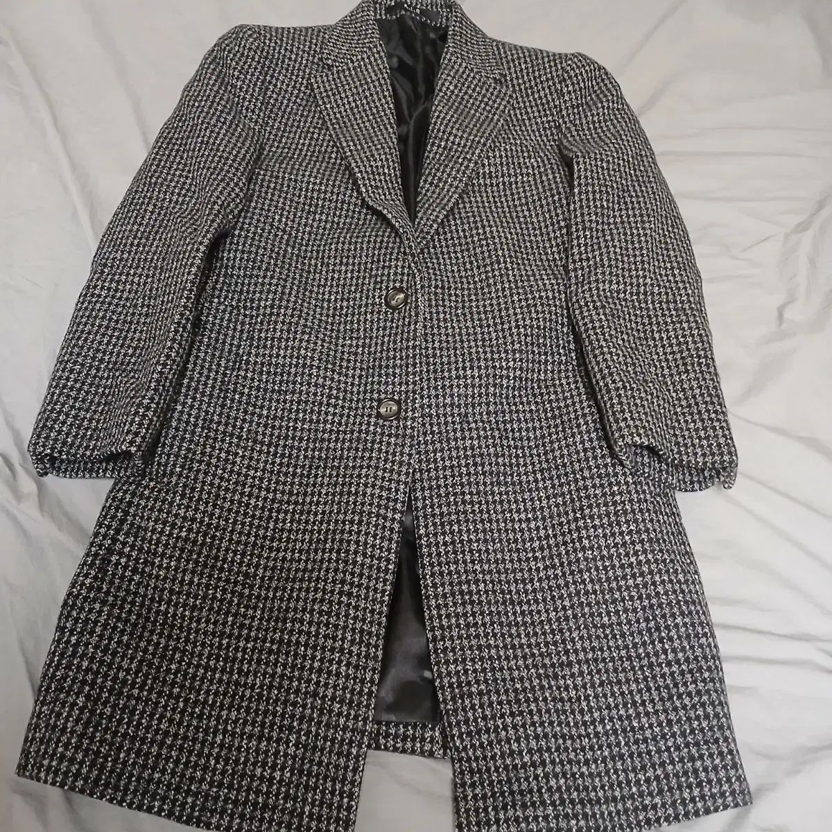 CLEL/Double Tech Fade Trench Coat/ブラックS CLEL ダブルテック