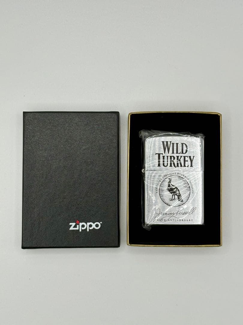 ワイルドターキー非売品 未使用/箱付】WILD TURKEY（ワイルドターキー） 50周年記念 ZIPPO