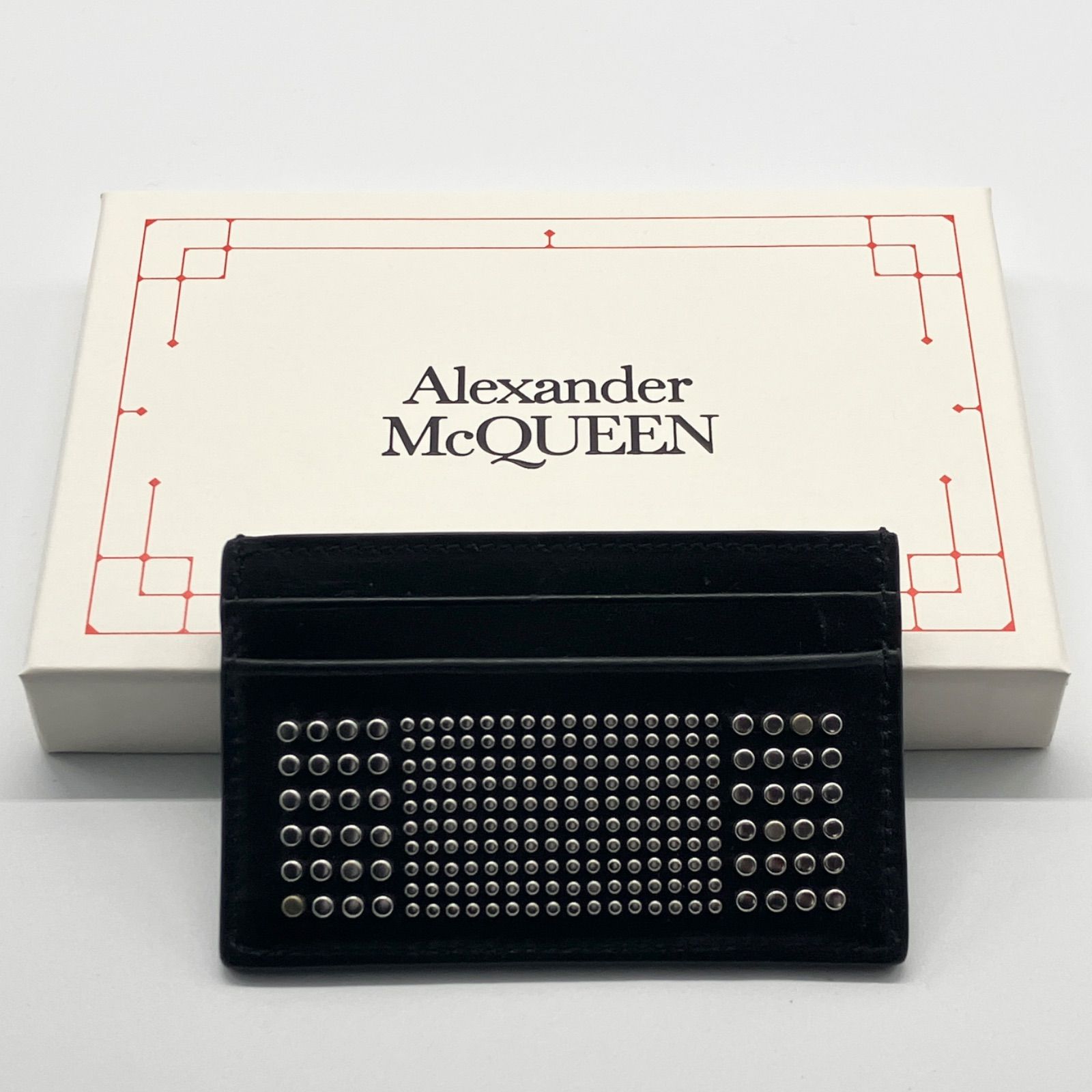 alexander mcqueen LEATHER CARD CASE カードケース 新品未使用 - メルカリ