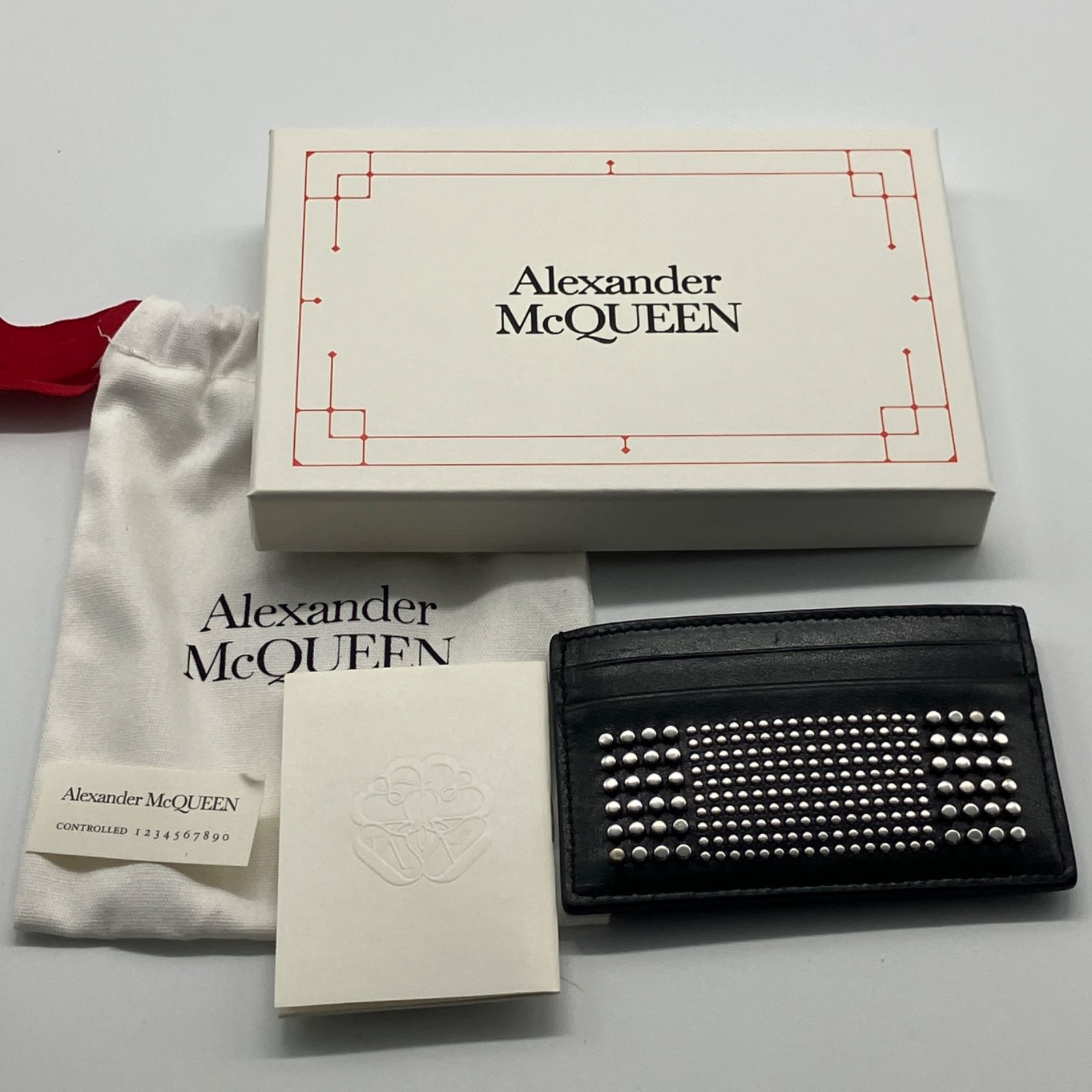 alexander mcqueen LEATHER CARD CASE カードケース 新品未使用 - メルカリ