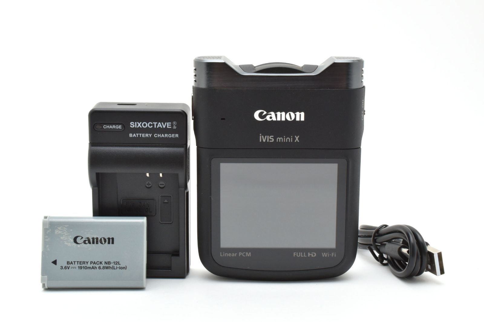 396 Canon iVIS mini X ブラック - メルカリ