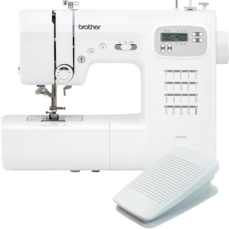 極美品・動作良好✨️ ブラザー コンピューターミシン PC-6000 フット付 美品 ブラザー コンピューターミシン本体 PC-6000 フット