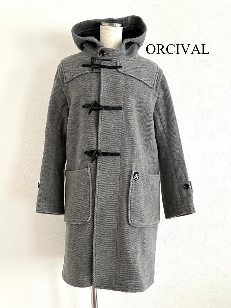 ORCIVAL オーシバル ダッフルコート ヘリンボーンイタリアン