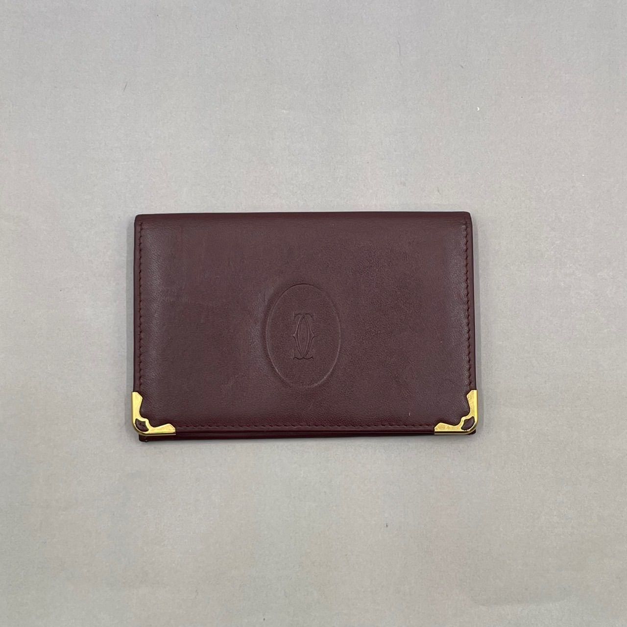 美品 Cartier カルティエ カードケース 名刺入れ 定期ケース パス