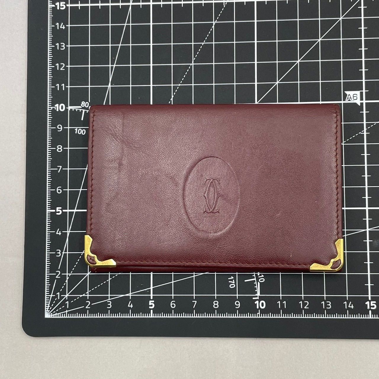 極美品＊カルティエ マストライン 名刺入れ パスケース カードケース