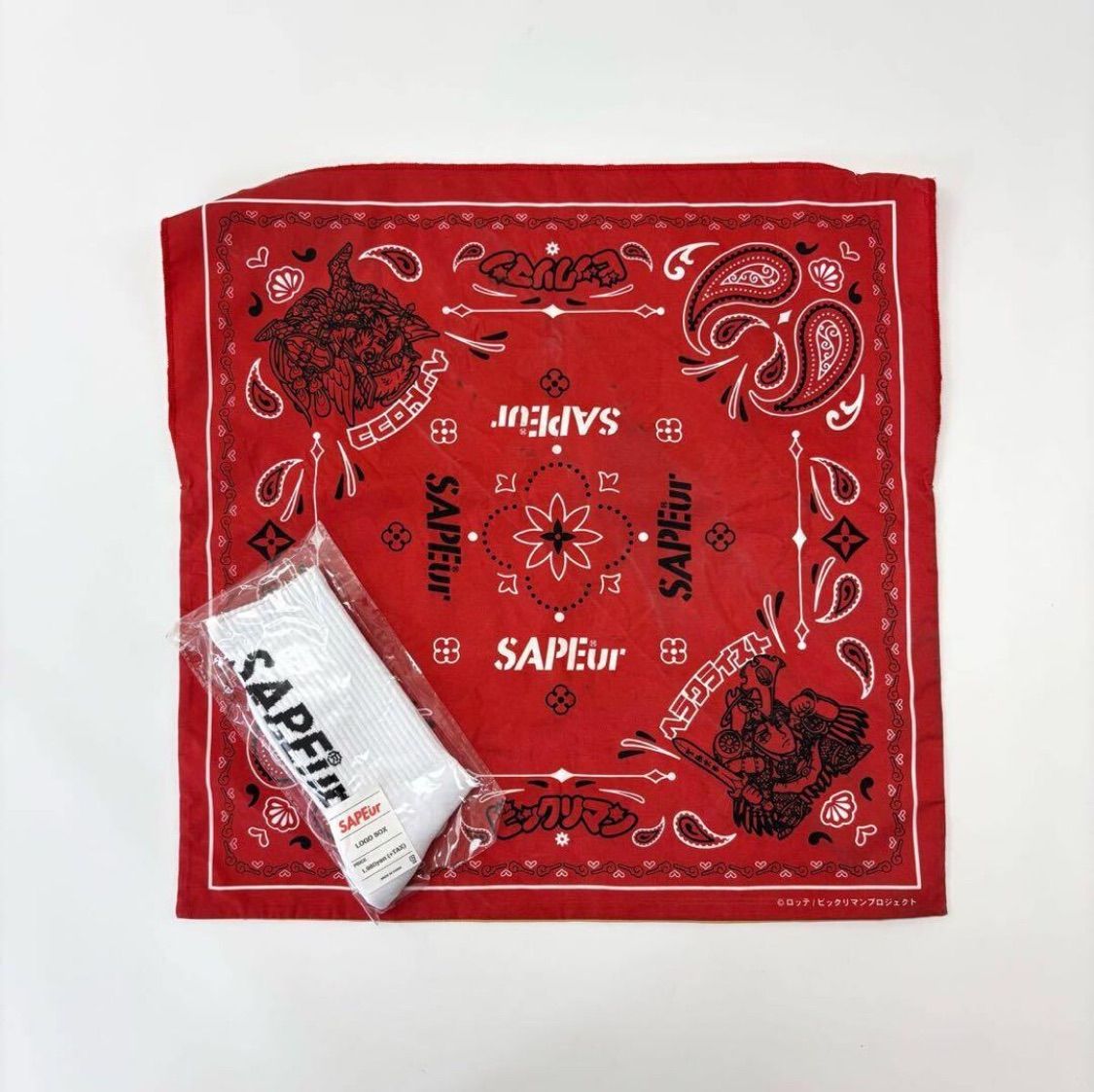 サプール sapeur ビックリマン ヘッドロココ パーカー xl ユウG様専用