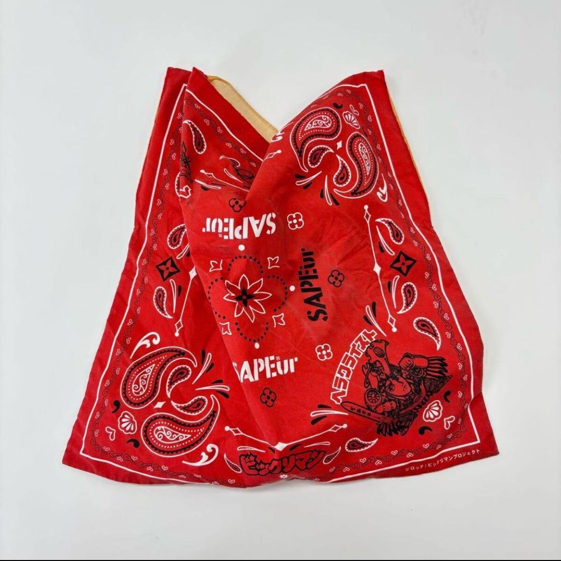 ユウG　サプール sapeur ビックリマン ヘッドロココ　パーカー　xl ユウG サプール sapeur ビックリマン ヘッドロココ パーカー xl SAPEur