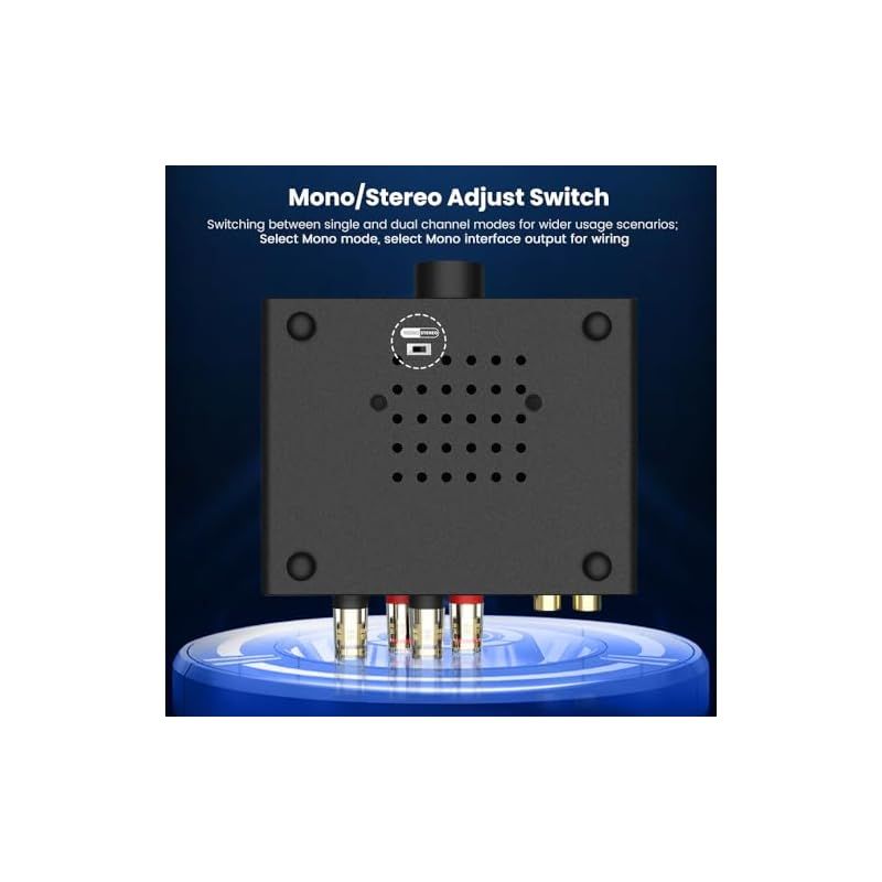 AIYIMA A07 MAX HIFI パワーアンプ 2チャンネルホームオーディオ