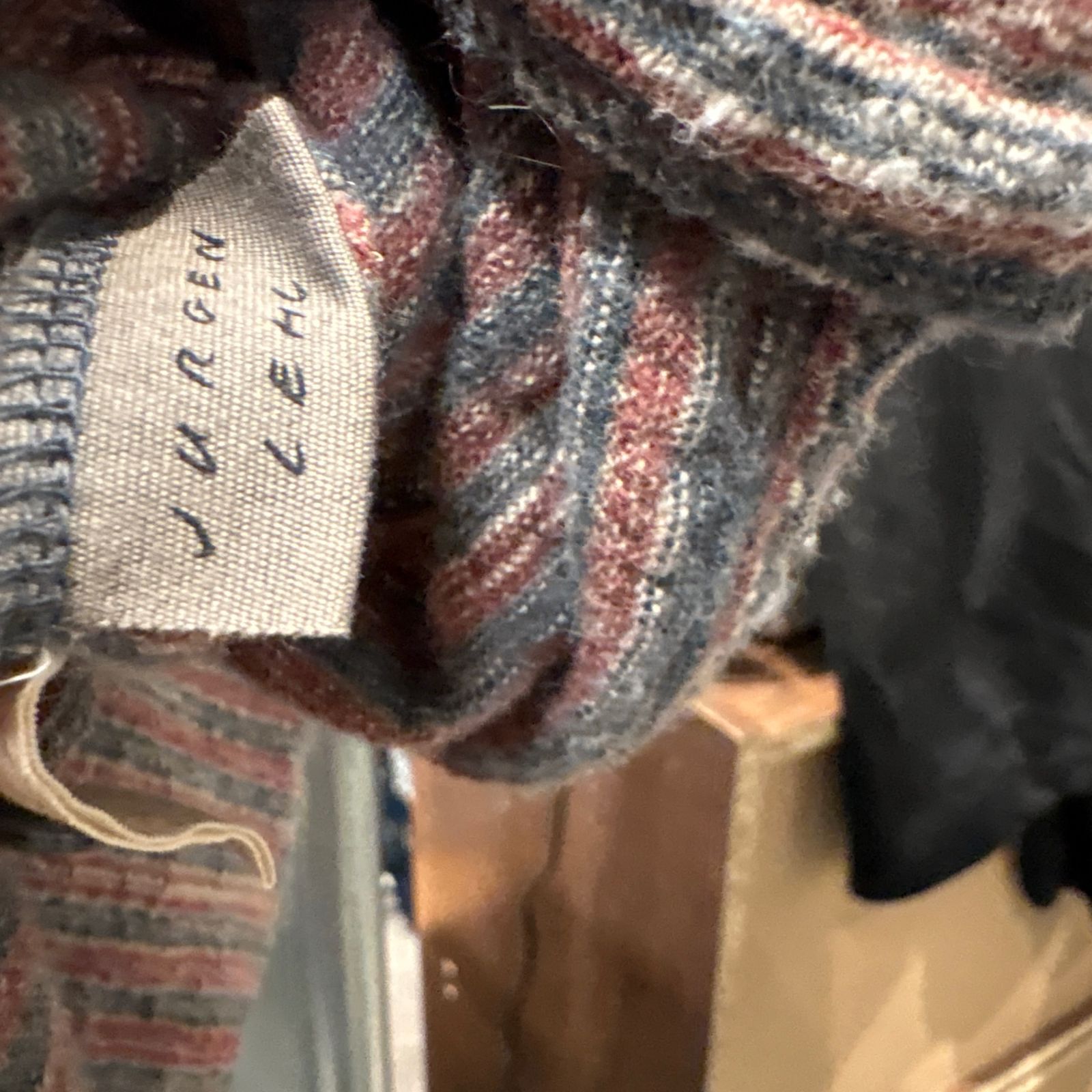 ヨーガンレール 羽織り 総柄 花柄 カーディガン ヨーガンレール JURGEN LEHL カーディガン 羽織 総柄 アシンメトリ