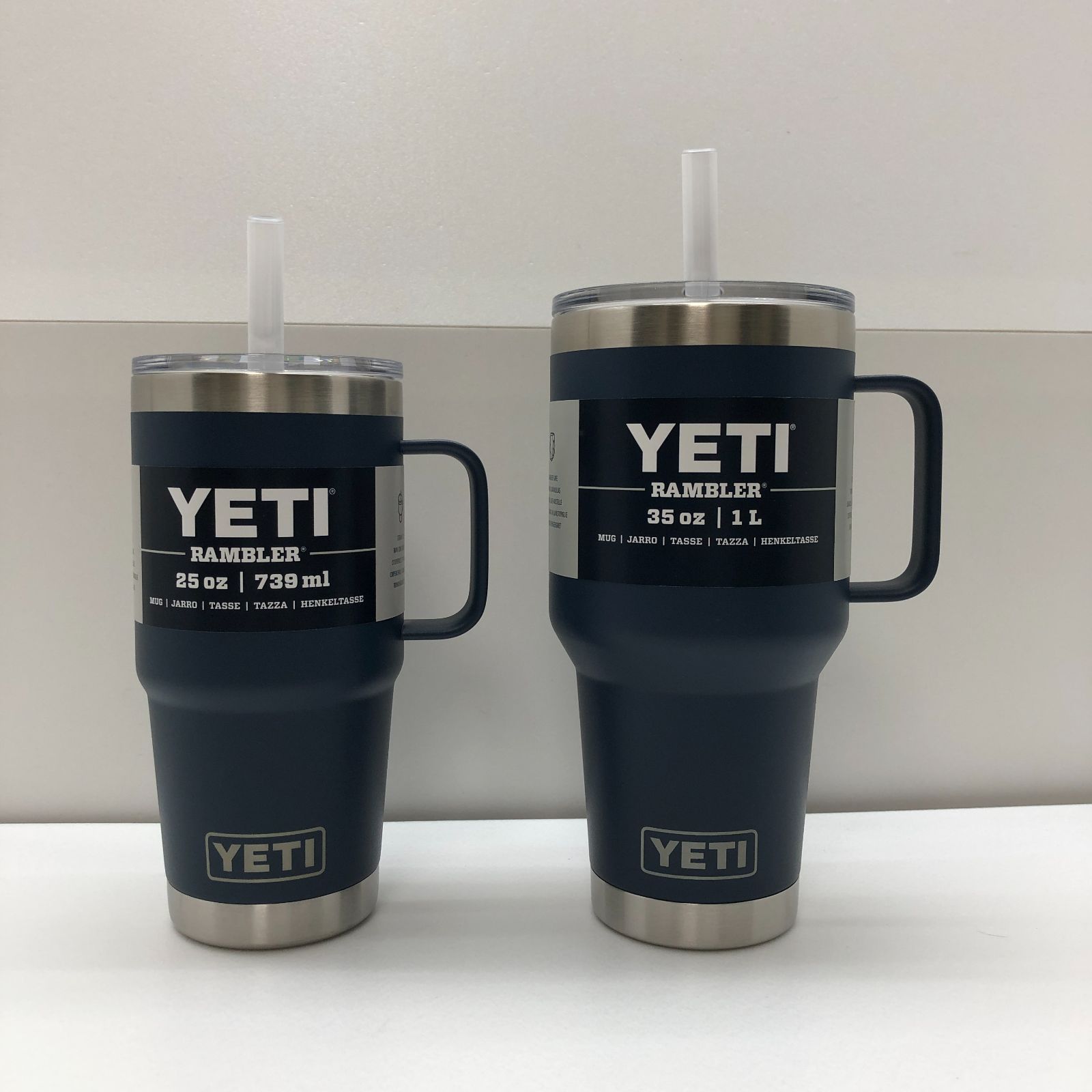 新品】YETI イエティ ハンドル付きマグ 2個セット RAMBLER 25Oz＋35Oz 