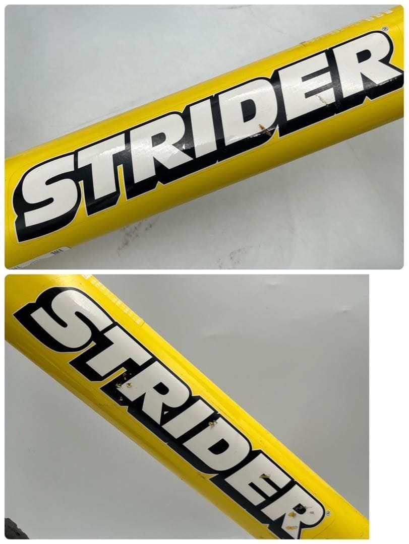 ストライダー STRIDER スポーツモデル イエロー 12型 ステップ付き