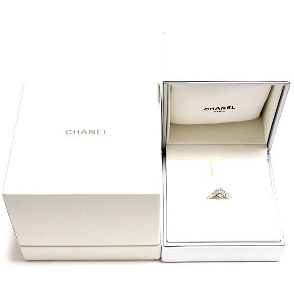 シャネル ココクラッシュ ダイヤモンド 0.25ct D-VVS1-3EX リング #47