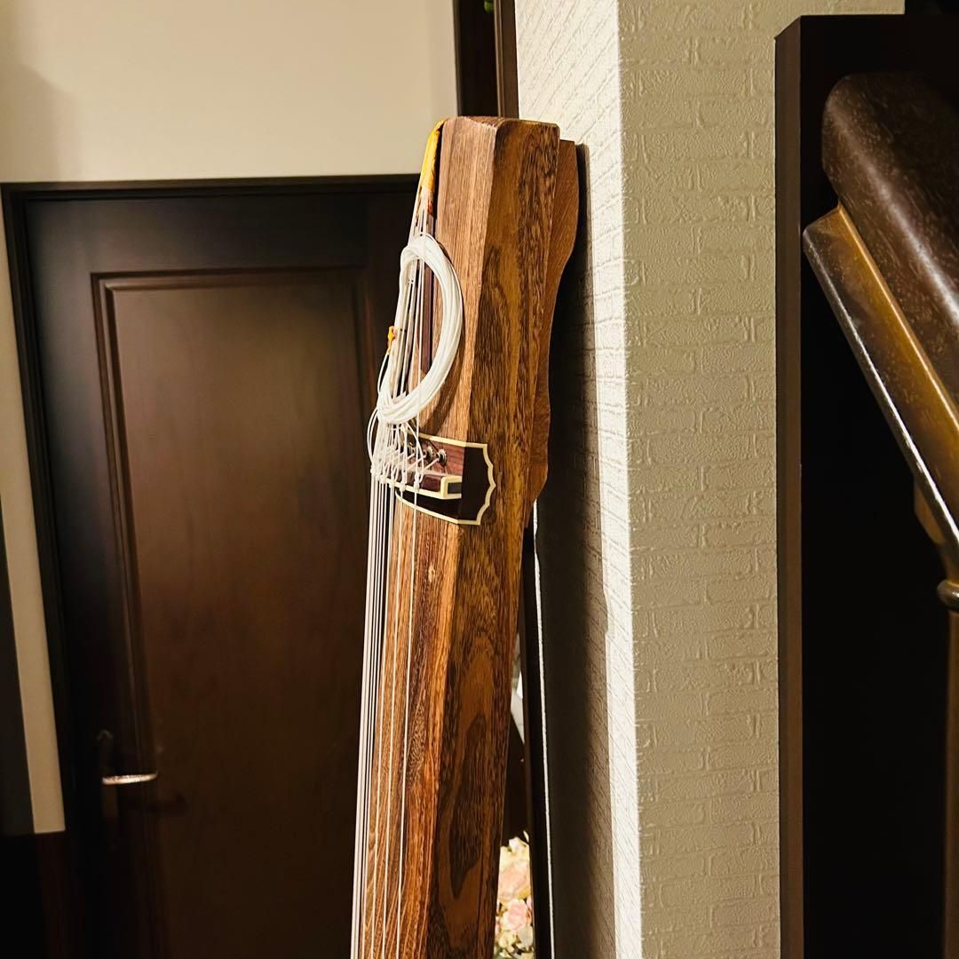 良品】琴 和楽器 弦楽器 13弦 和琴 木製 13弦琴 - メルカリ