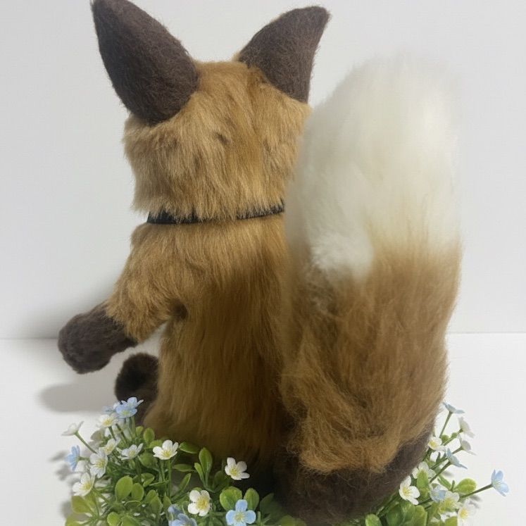 アートドール】ちょこんと子狐 羊毛フェルト - メルカリ