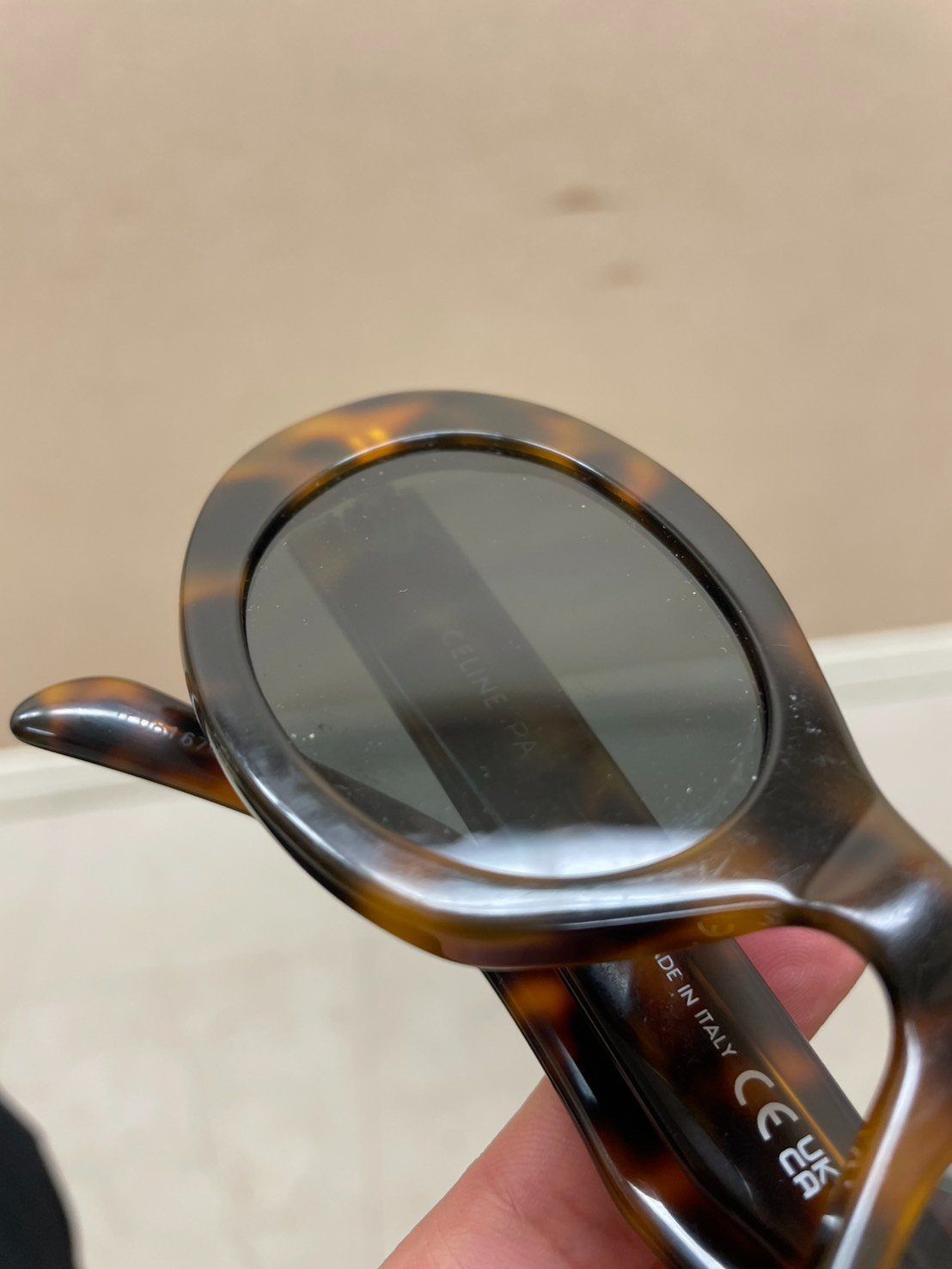 セリーヌ Celine サングラス CL40.94U CELINE トリオンフ べっ甲柄