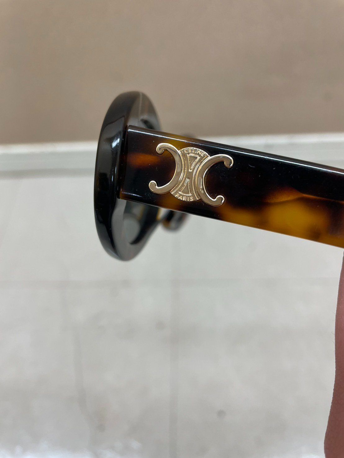 セリーヌ Celine サングラス CL40.94U CELINE トリオンフ べっ甲柄