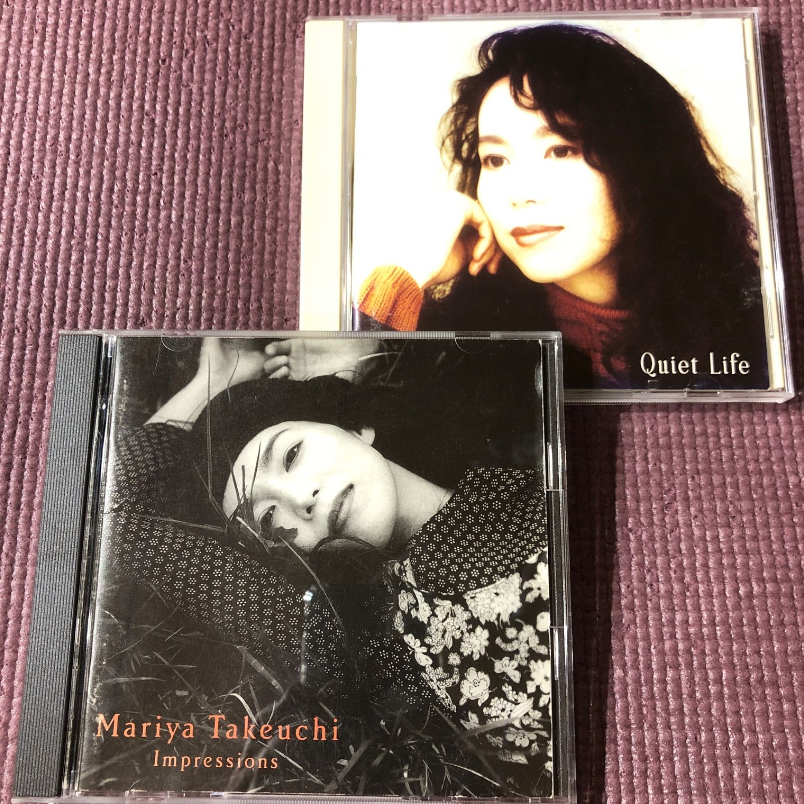 竹内まりやアルバム 2点 🟢『Quiet Life』🟢『Impressions』🟢 - メルカリ