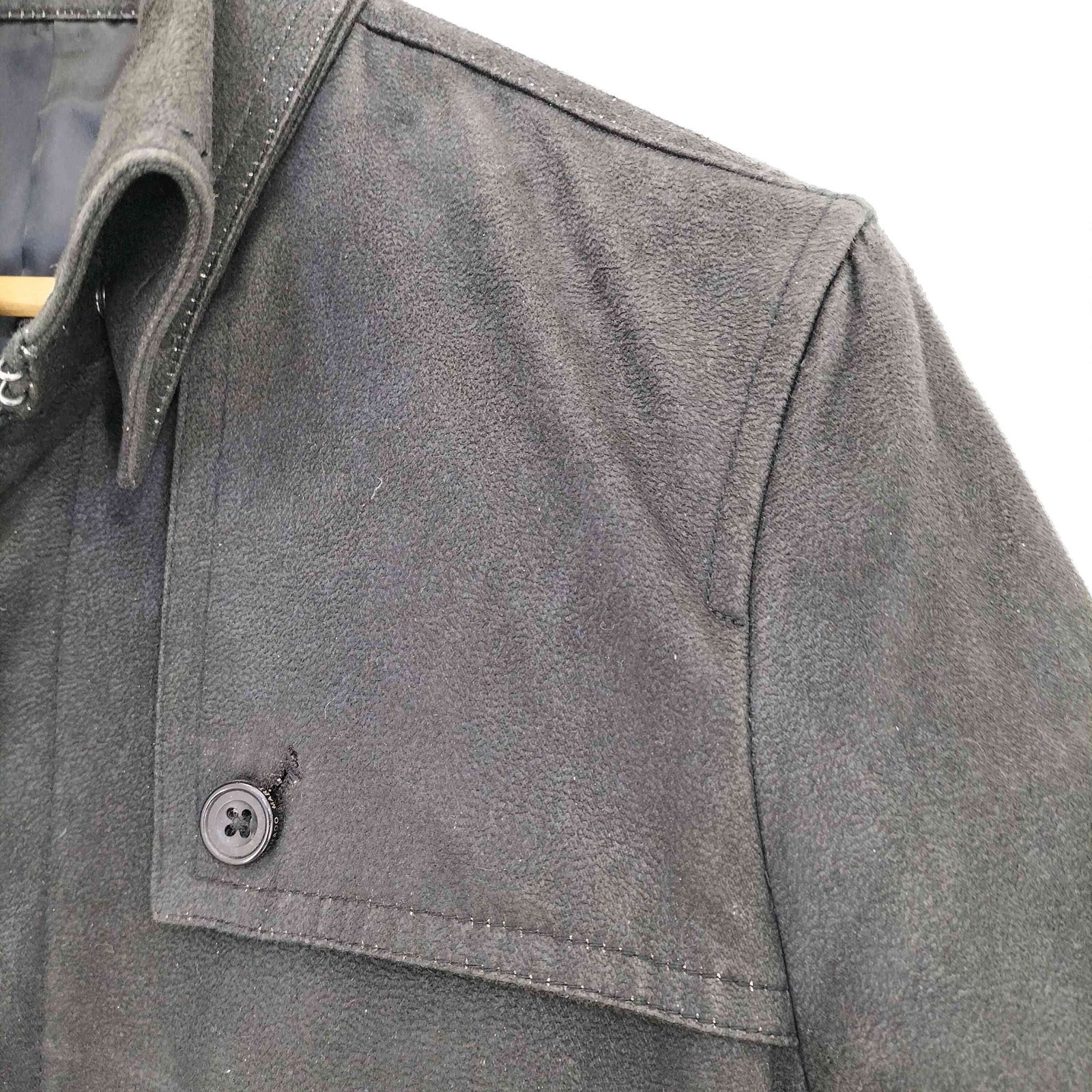 トルネードマート TORNADO MART フェイクスエード ミドル トレンチ