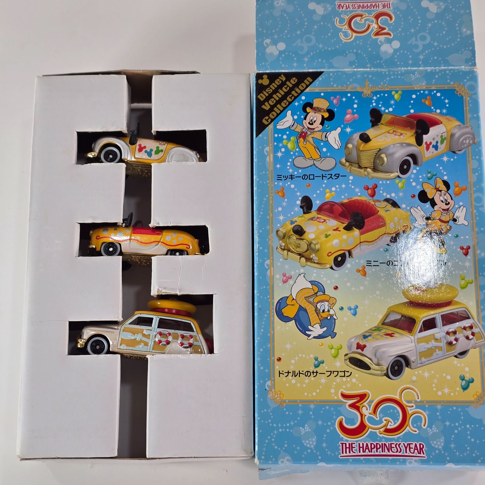 ディズニートミカ30周年set トミカ 東京ディズニーリゾート30周年記念限定 3台セット ディズニー