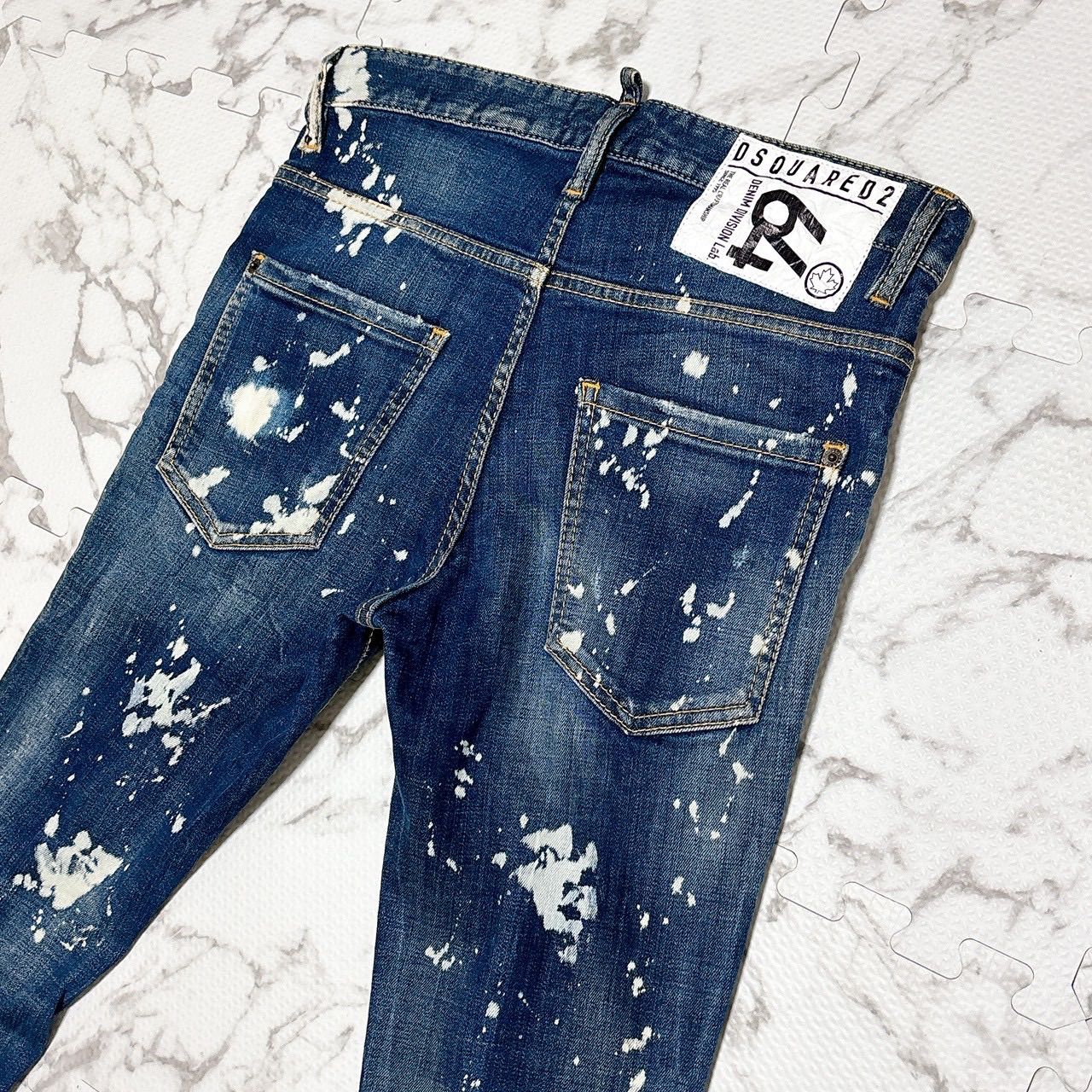 DSQUARED2 ディースクエアード 23SS スケータージーンズ 42 リペア