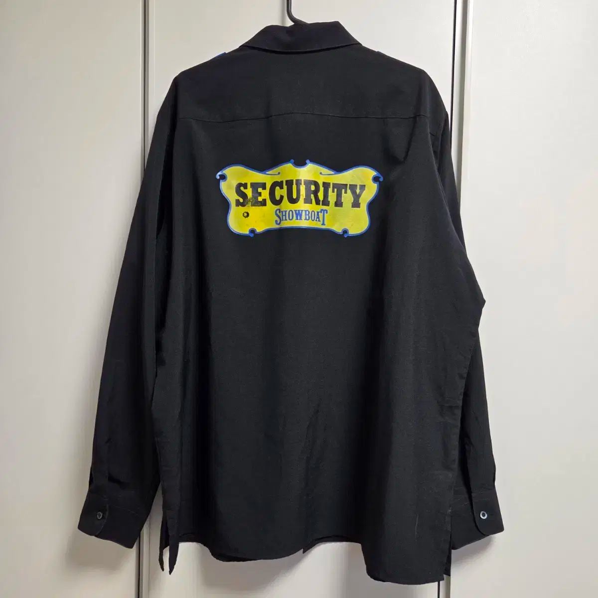 Docu0026Amelia ブラック プリンティング シャツ XL(105)