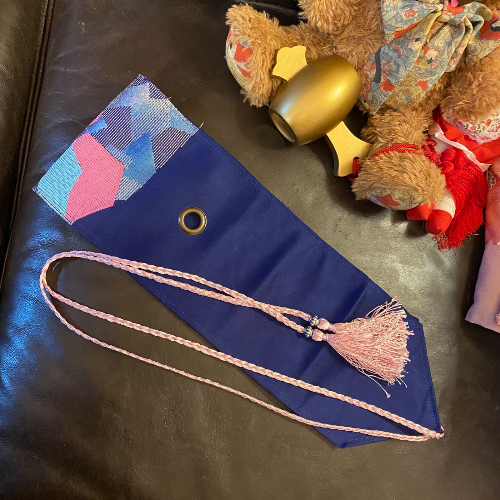 着物リメイク ミニミディワンピース