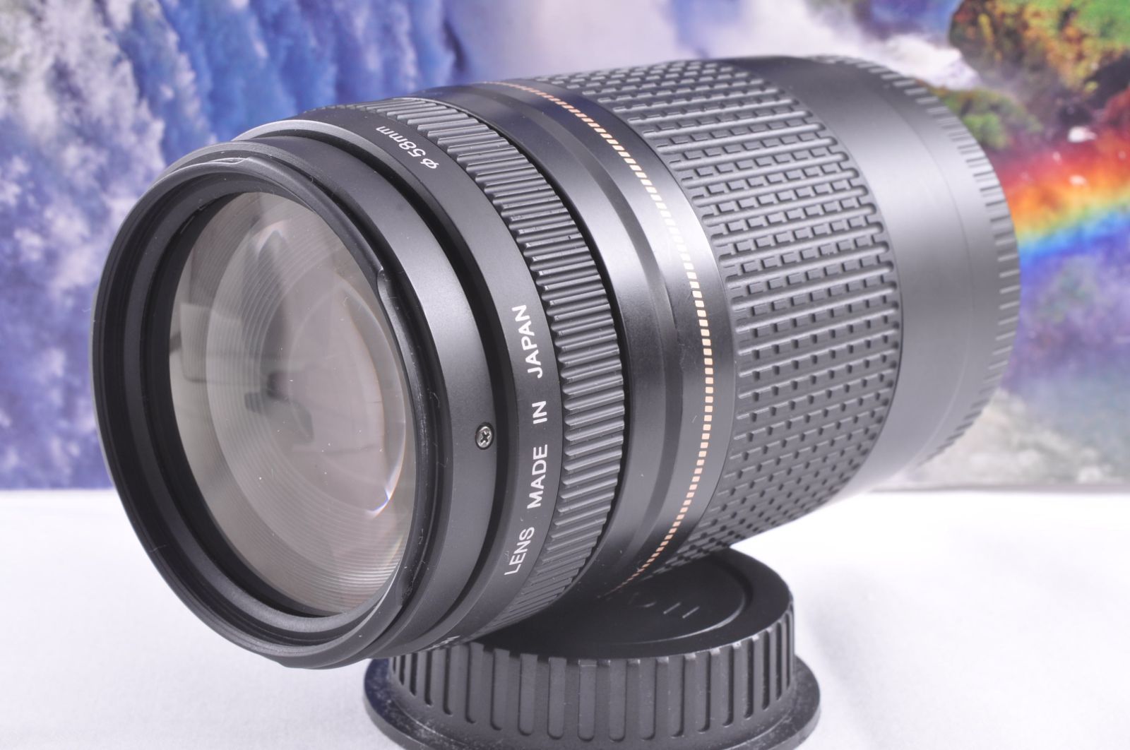 キヤノン EF 75-300mm USM 軽量望遠ズームレンズ 運動会 旅行 ポート