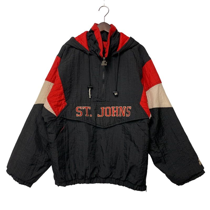 【現状渡し品】 STARTER スターター ST. JOHNS HALF ZIP PULLOVER NYLON JACKET ハーフジップ プルオーバー ナイロンジャケット 韓国製 アウター 【146-251021-as-28-izu】