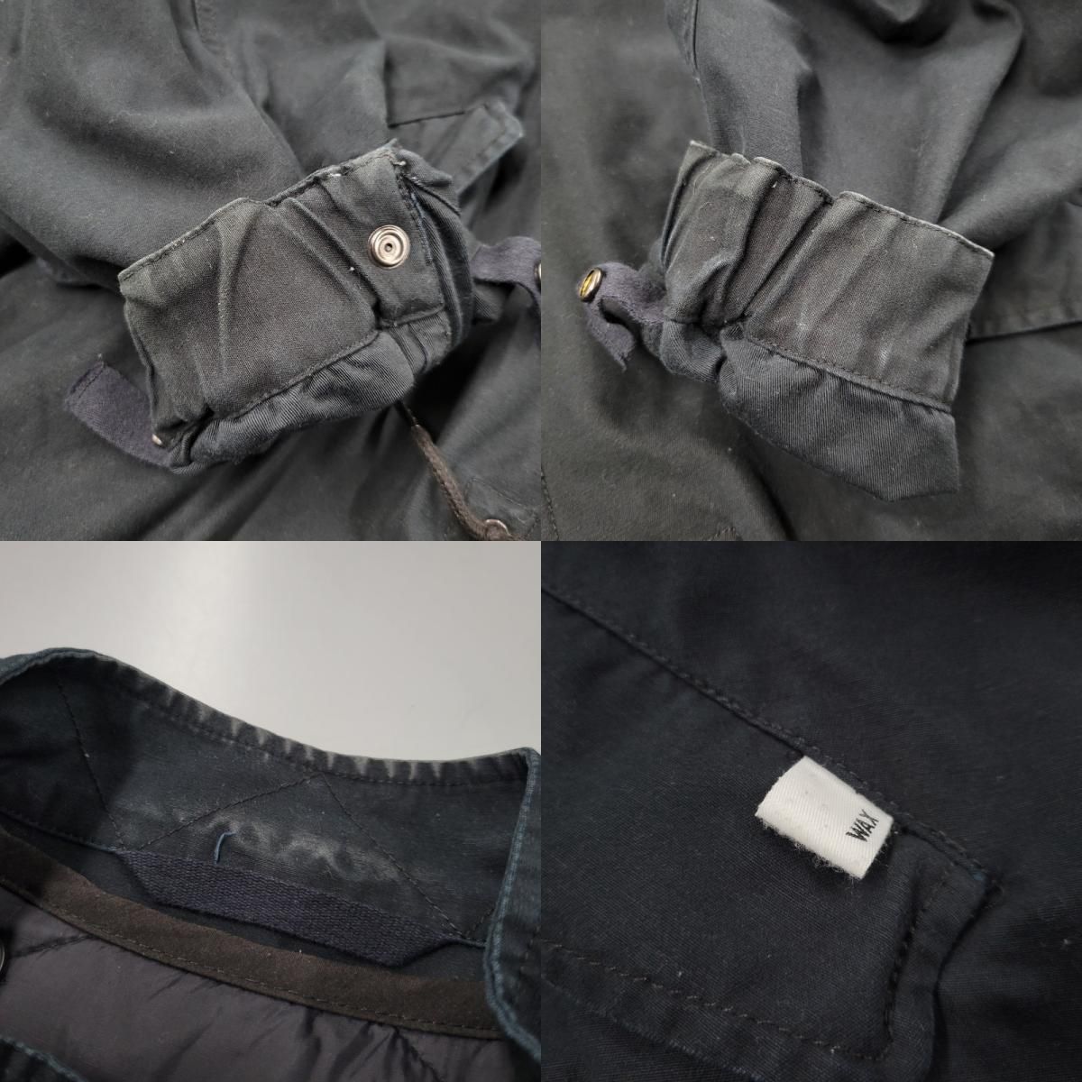 中古品】 WAX ワックス 813823 SHORT M65 3WAY JACKET ショート スリー 