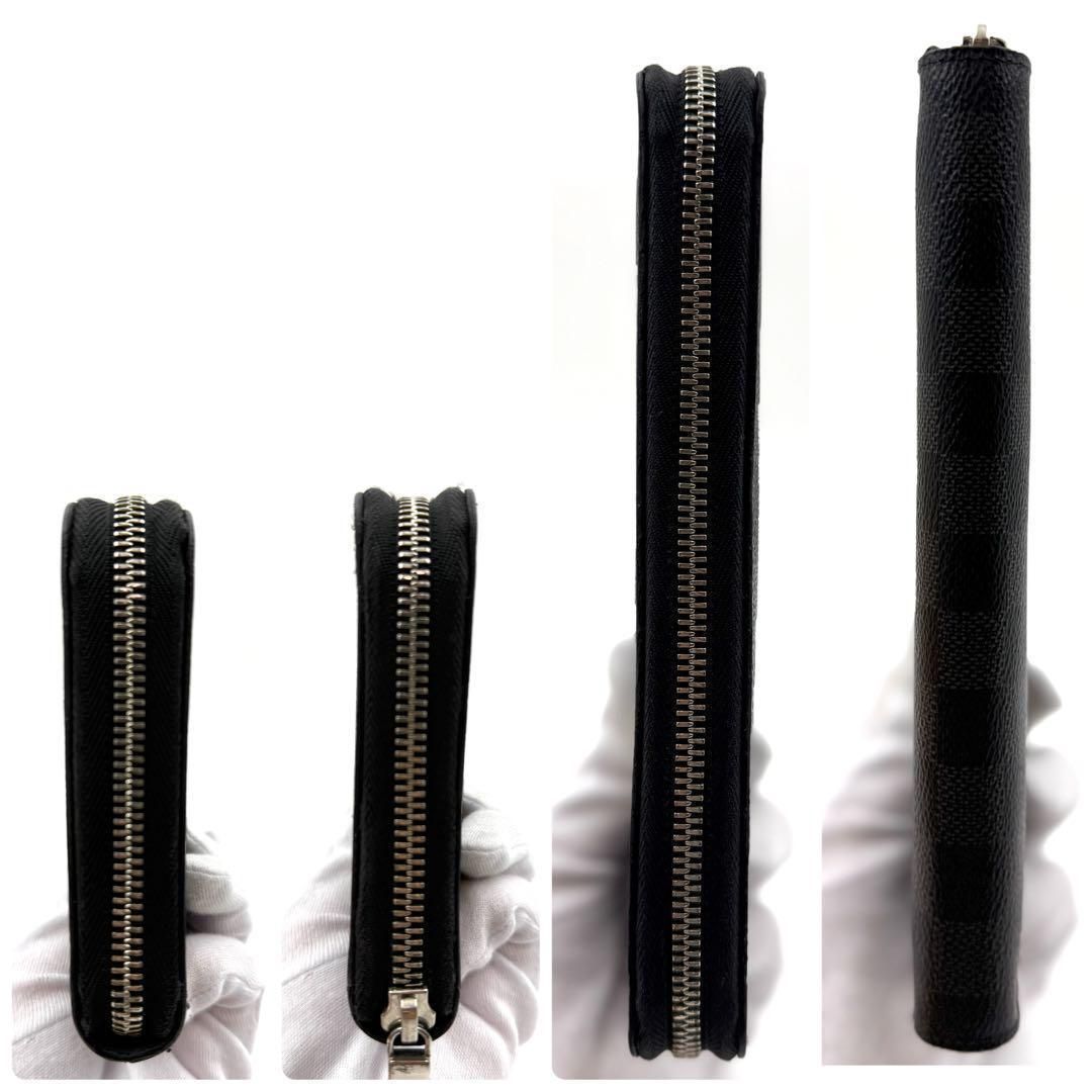 鑑定書付】ルイヴィトン ダミエ グラフィット ジッピーオーガナイザー