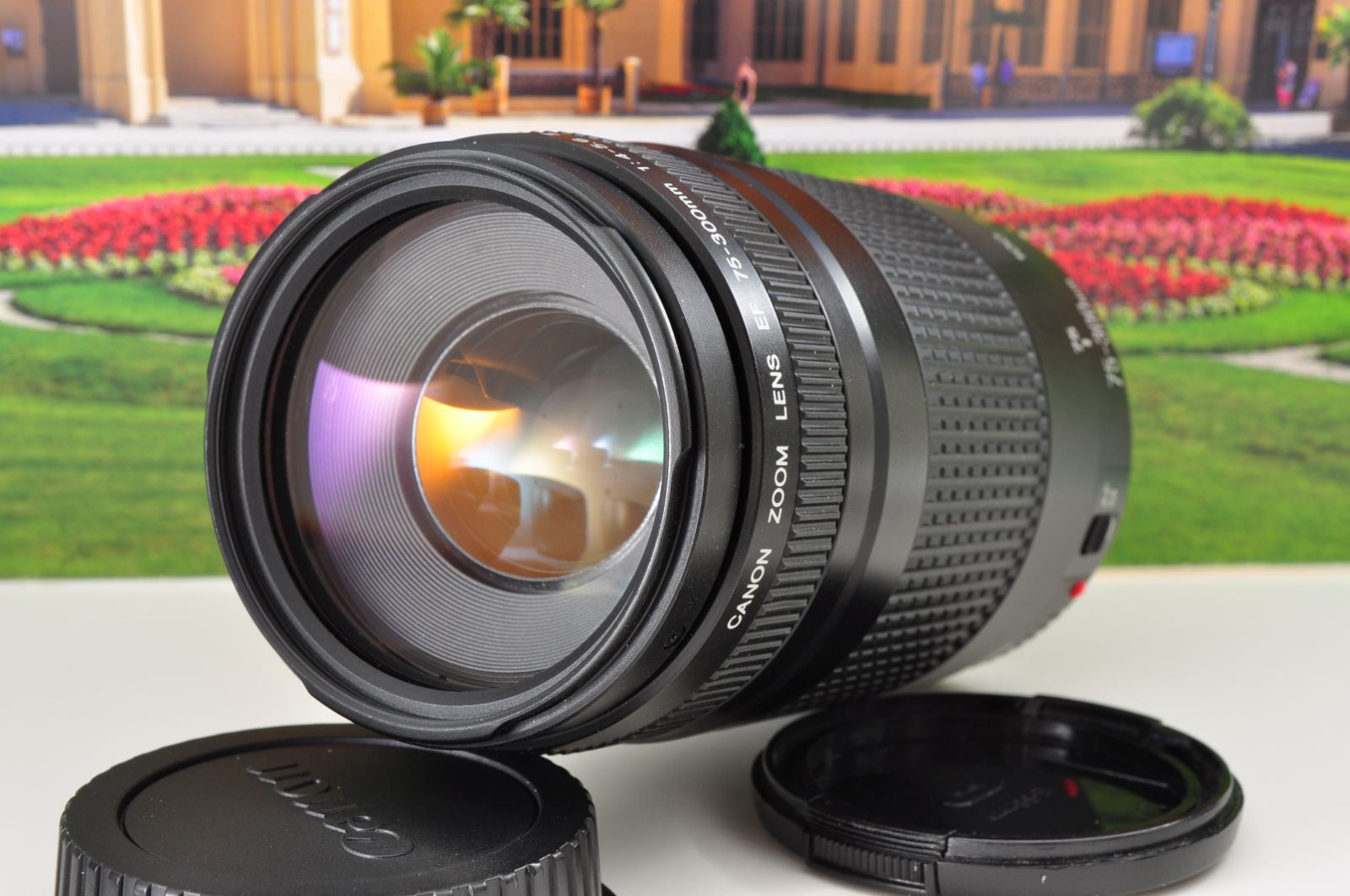 キヤノン EF 75-300mm 軽量望遠ズームレンズ 運動会 旅行 ポートレート