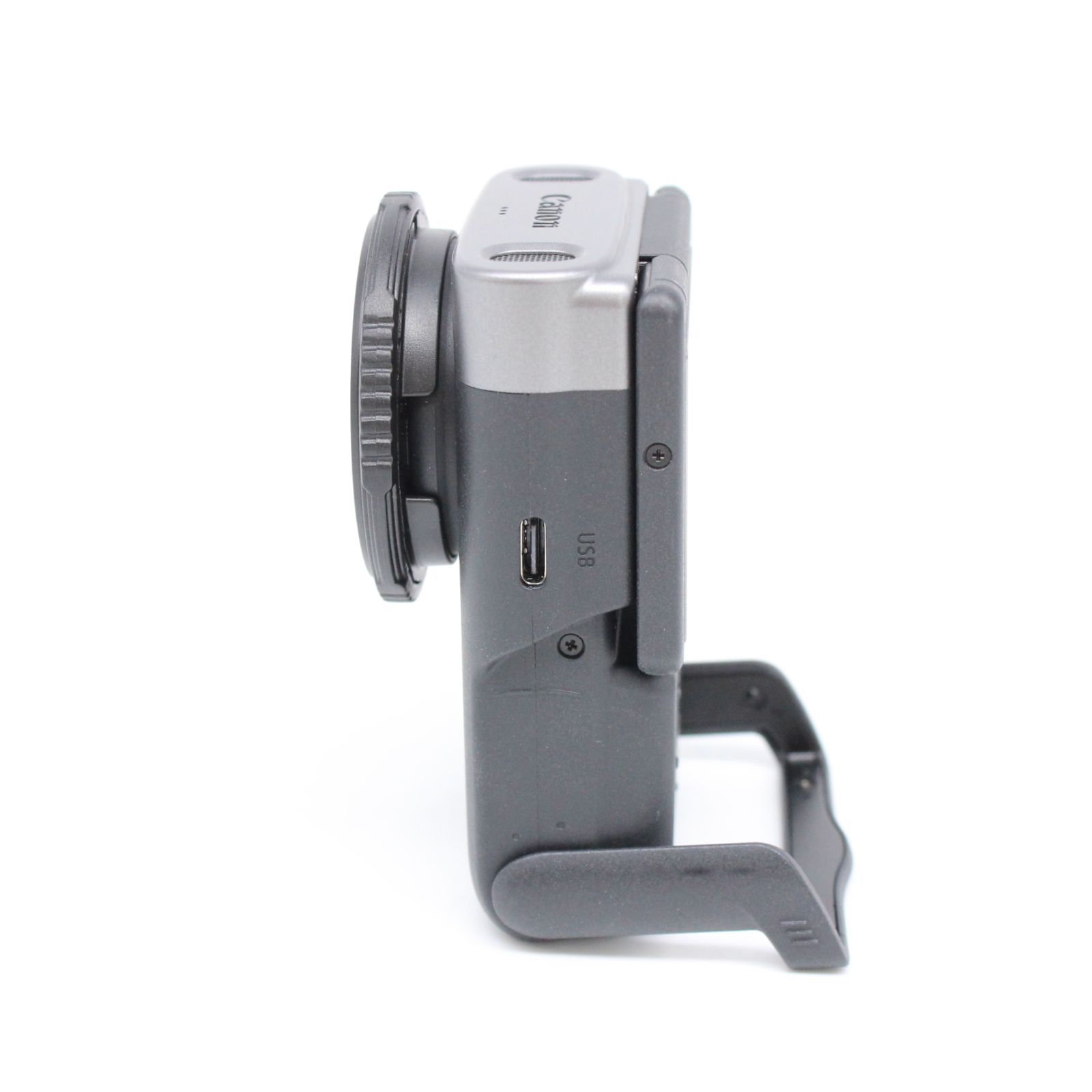 ストラップ付き□美品□ CANON Vlogカメラ PowerShot V10 シルバー