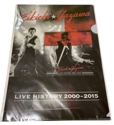 矢沢永吉 タワレコ配布 クリアファイル 「LIVE HISTORY 2000～2015