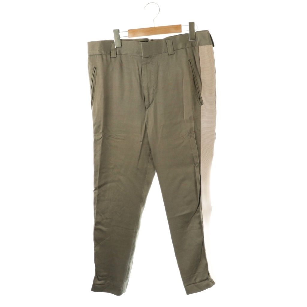 Haider Ackermann(ハイダーアッカーマン )パンツ 新品 ハイダーアッカーマン Haider Ackermann テーパードパンツ サイド