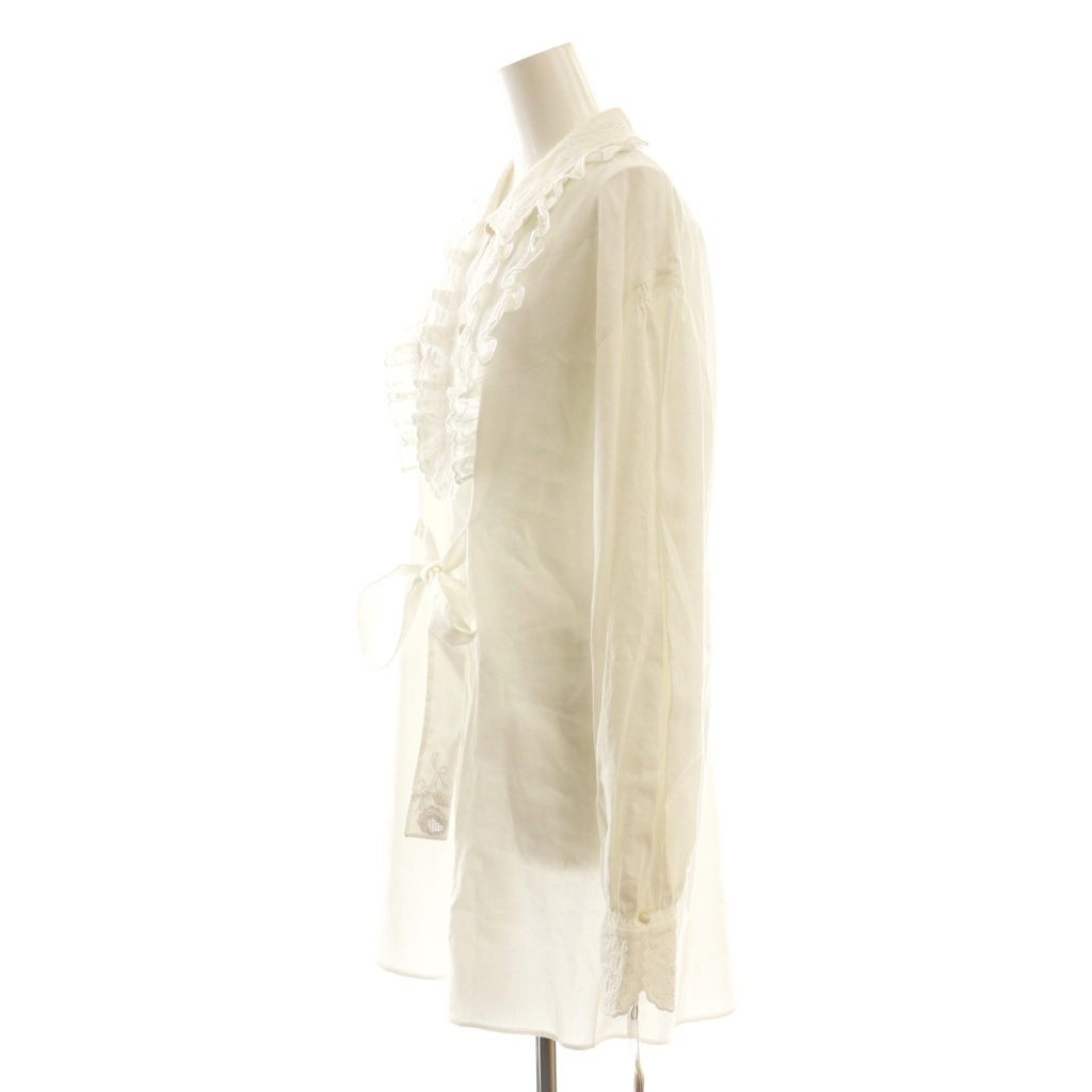 ヴァレンティノ ヴァレンチノ VALENTINO シャツ ワンピース ひざ丈