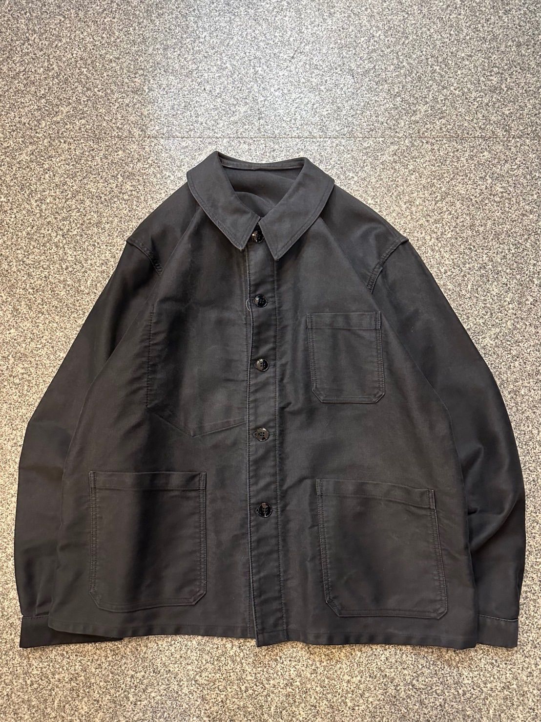 40,50's頃 フレンチ モールスキンジャケットmarque deposee 全国通販