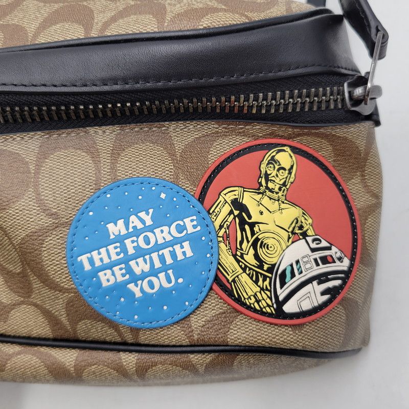 中古品】COACH コーチ × STAR WARS スターウォーズ WAIST BAG F79950